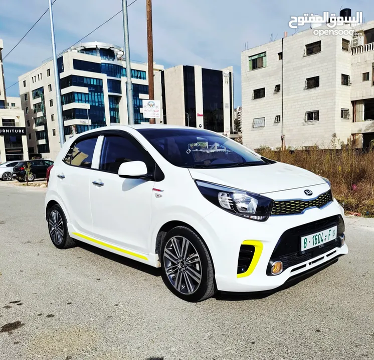 كيا مورنينج 2020 GT LINE فل اضافات دهان الشركة