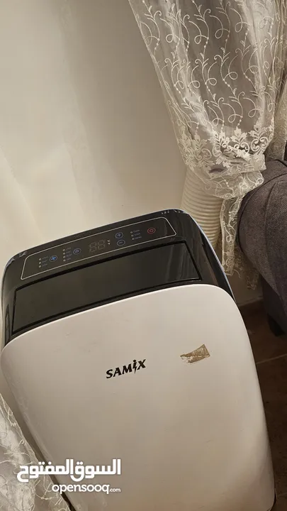 مكيف ساميكس متنقل للبيع سعره جديد 260 مستعمل اقل من سنه