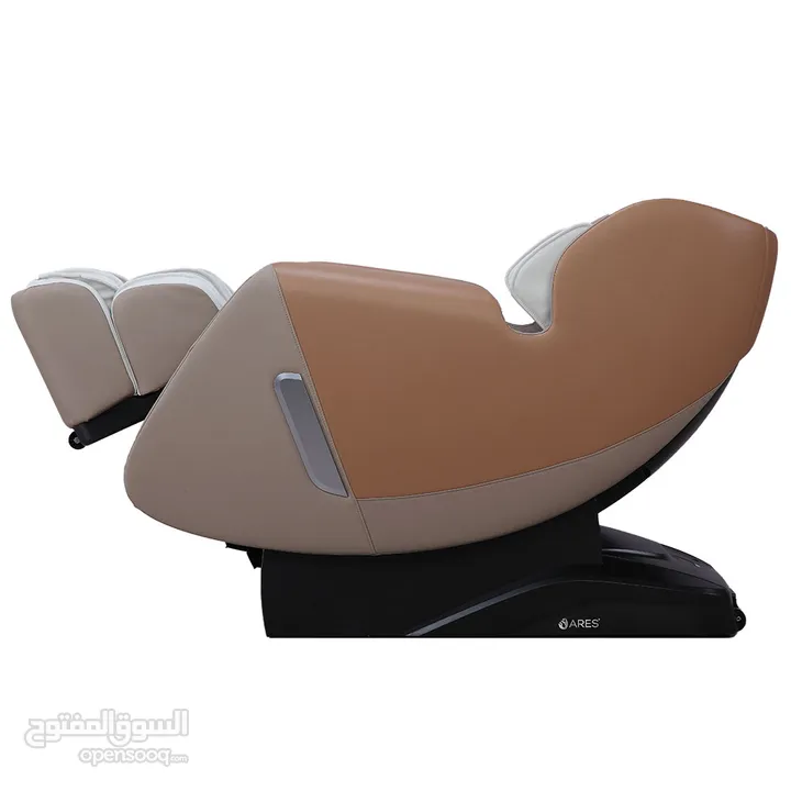 كرسي المساج آريس يو نوفا - لون بني/بيج مع 8 برامج المساج اوتوماتيكية لكامل الجسم