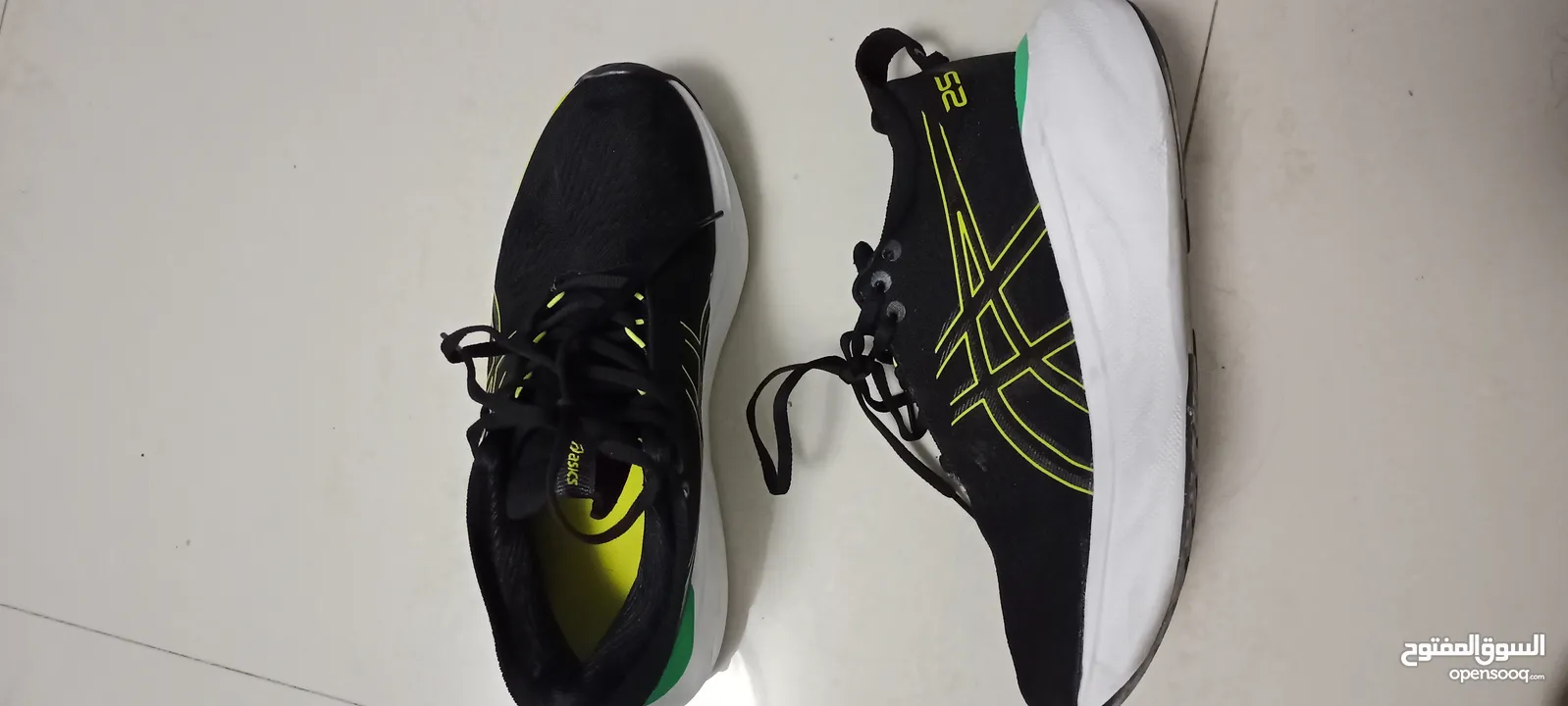 بوت asics للركض بطوّل 5cm للبيع
