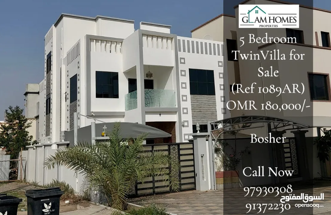 5 Bedrooms Villa for Sale in Ansab REF:1089AR