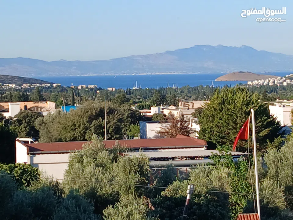 Panoramik Yunanistan Kos adası manzaralı satılık daire
