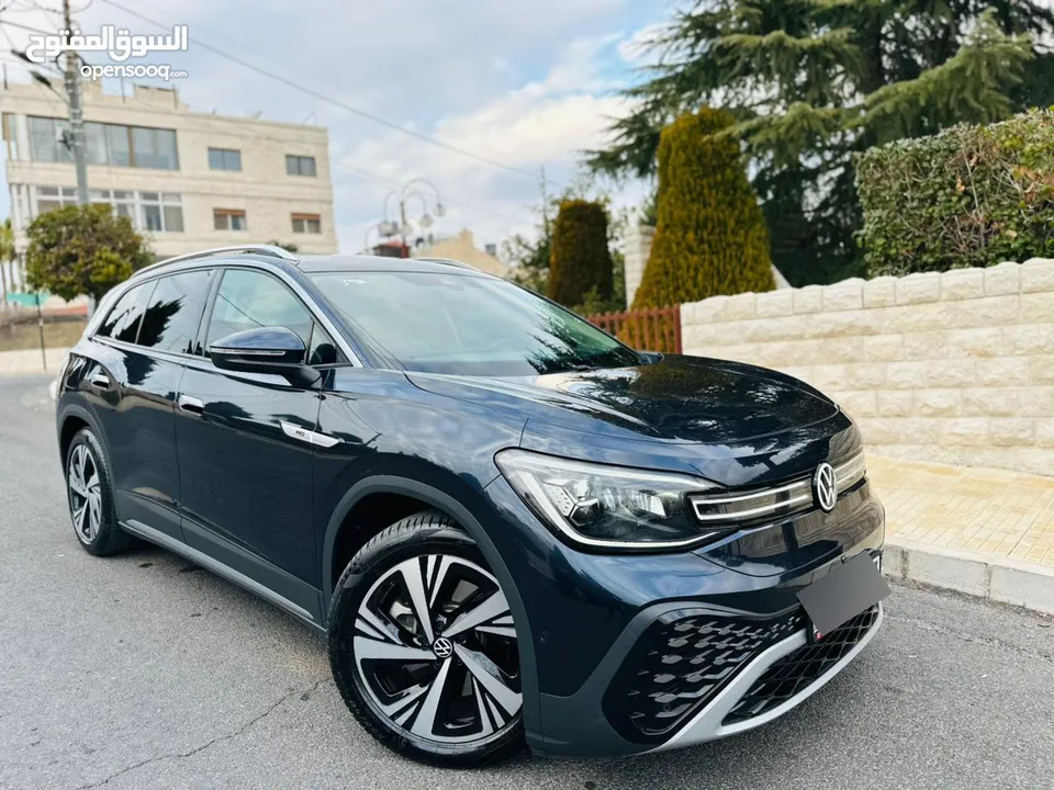 Volkswagen ID6 Crozz Pro 2022VIP اوتوسكور A+ ممشى قليل  فل كامل اعلى صنف
