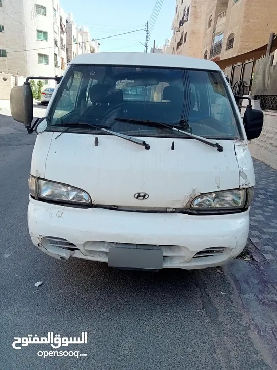 باص h100 للبيع سنة 2001 ماتور جديد بحالة الوكالة سنة 2003