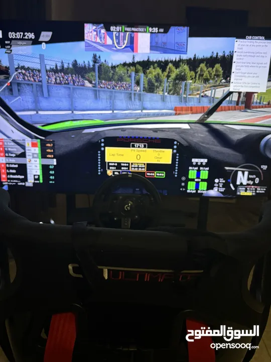 ‎كرسي محاكاة السباقات الافتراضية من  next level racing