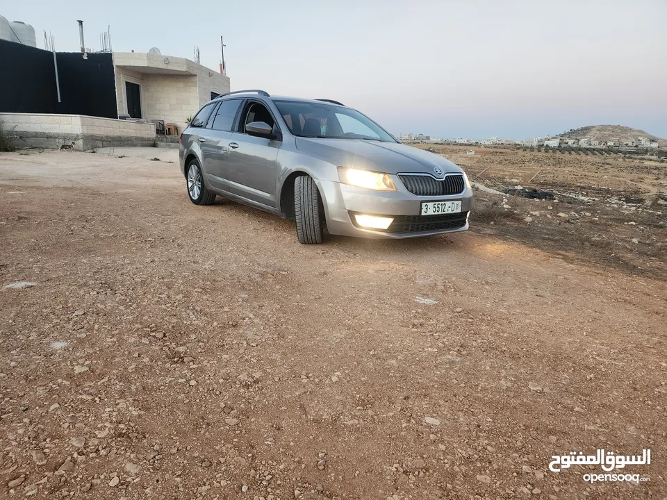 سكودا اوكتافيا ستيشن 2016 بوضع ممتاز