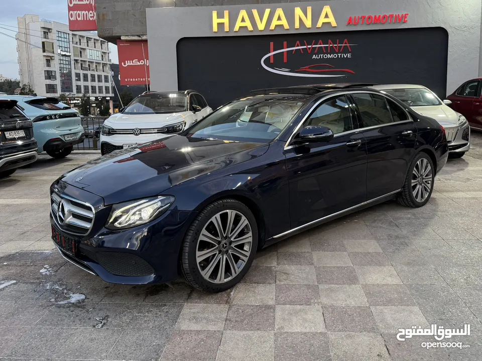 مرسيدس E200 وارد الشركة بانوراما موديل 2019