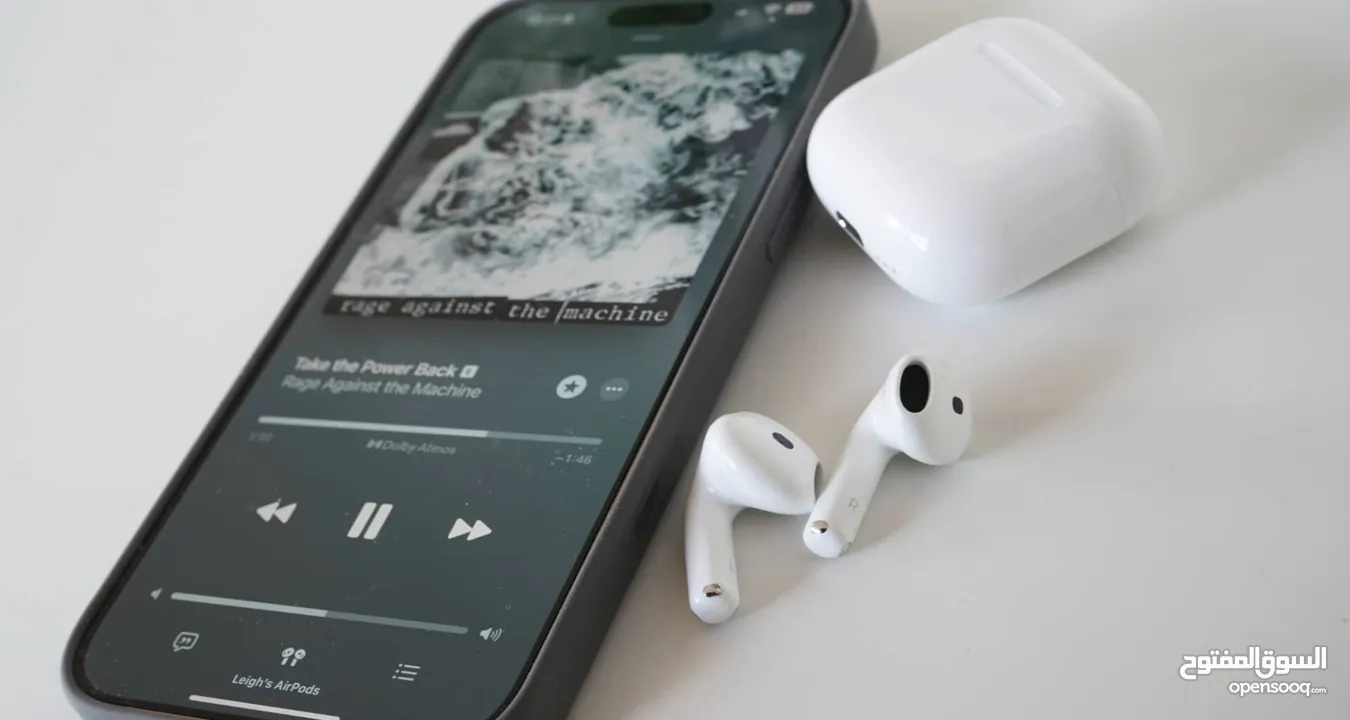 APPLE AIR PODS 4 NEW /// سماعه ابل ايربودس 4 الجديده