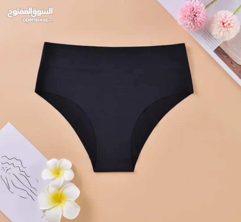 Women monochrome silk panties comfortable breathable underwear seamless unique quality order now