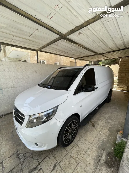 باص مرسيدس ڤيتو ڤان شصي طويل 2015