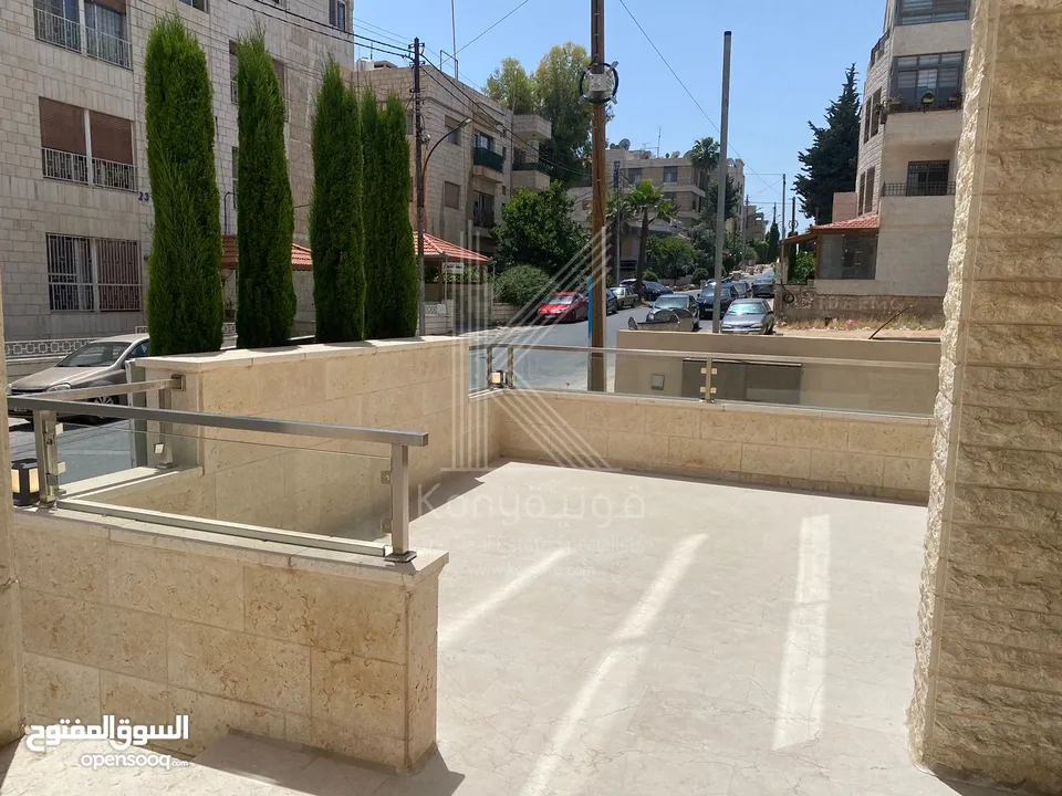 شقة مميزة للبيع في عمان - الشميساني - الطابق الأرضي