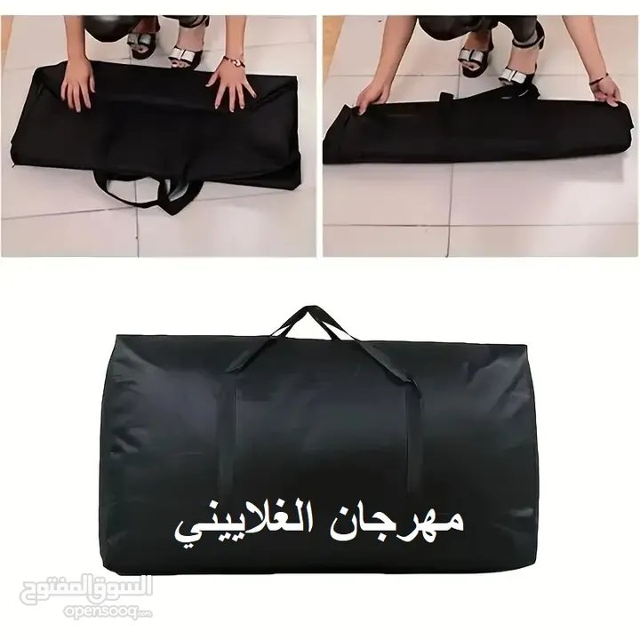 حقيبة تخزين جديدة للفراش القطني -