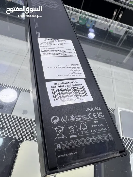 Samsung Galaxy Watch 5 Pro (45mm) ساعة سامسونج الاصلي واتش 5 برو 45مم  كمية محدودة.