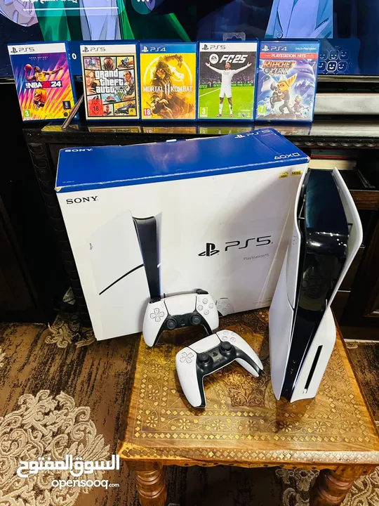 Playstation 5 Slim Blueray  بلاستيشن 5 سلم