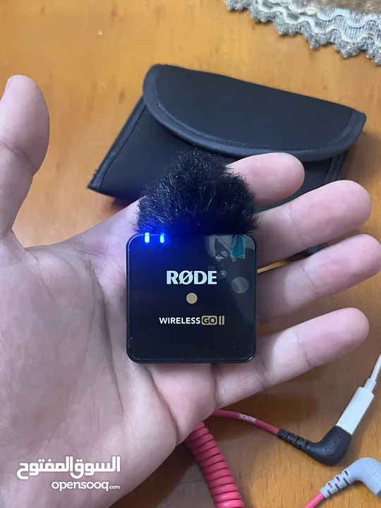 مايكروفون رودي وايرلس جو 2 شبه جديد للبيع Rode Wireless go 2