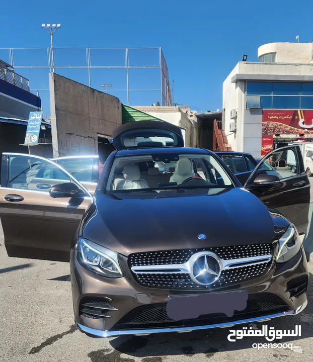 مرسيدسGLC250كوب موديل 2017 كت amg بنزين وارد وصيانة الوكالة للبيع أقساط بسعر الكاش