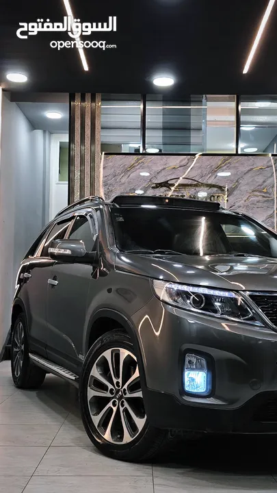 كيا سورينتو بحالة الشركه 4x4 بانوراما ولا غرام بويه