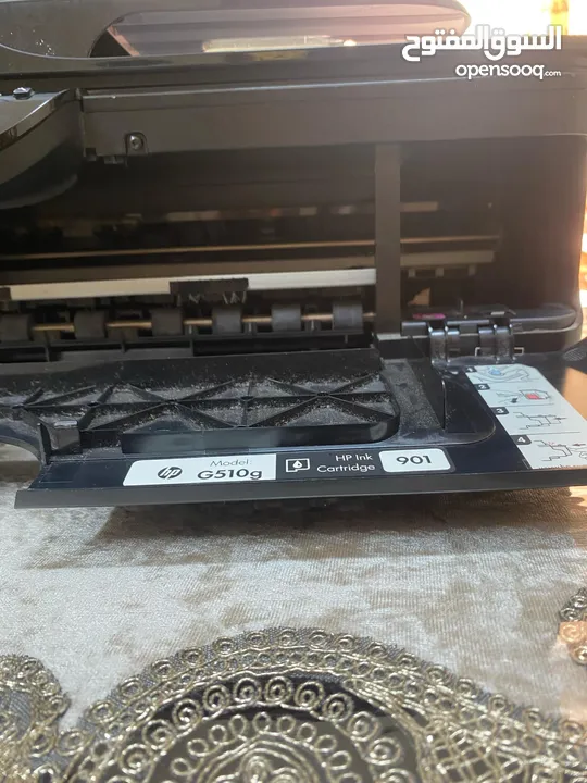 طابعة hp officejet 4500  تدعم التصویر اللوني وسکانر ممتازة مستعملة تدعم التصوير ونسخ الصور متوفرة