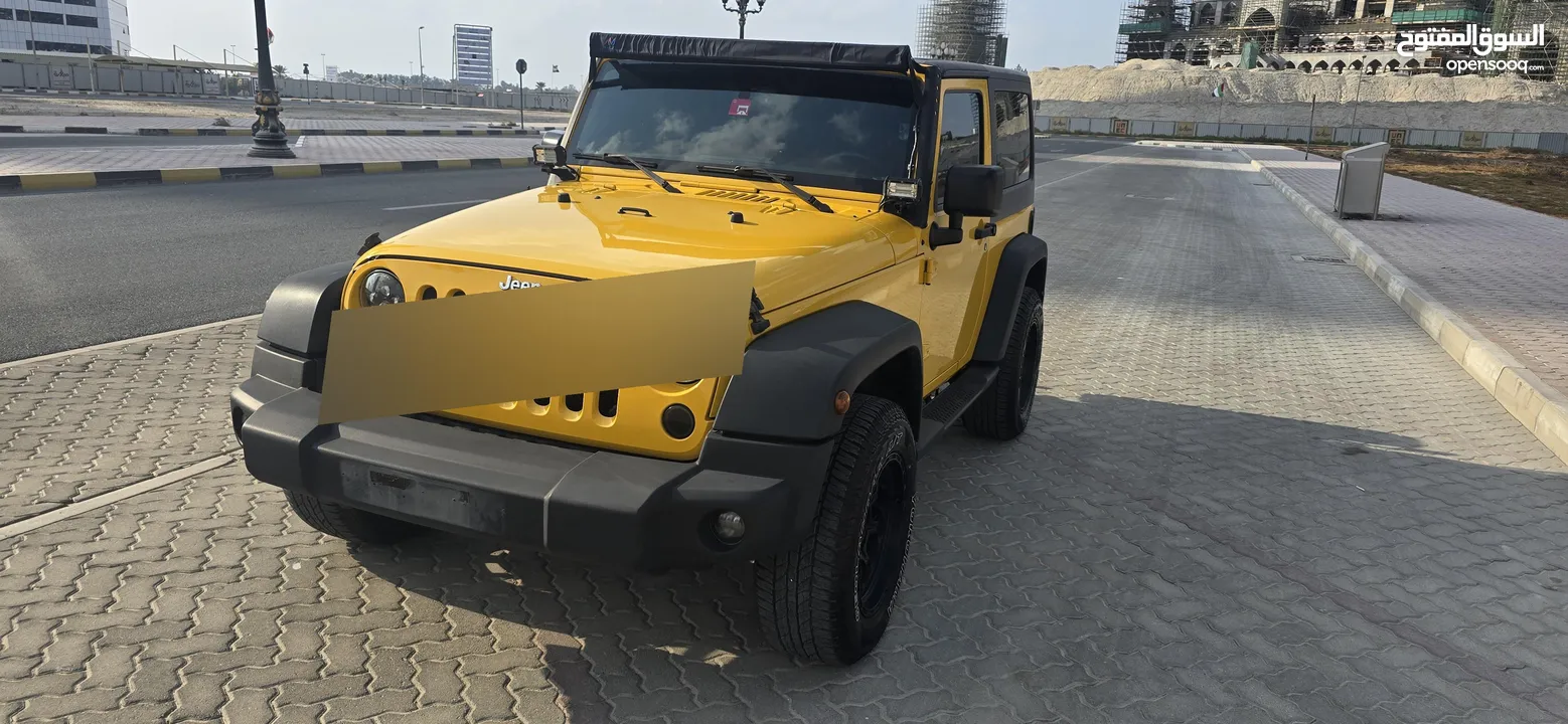 Jeep Wrangler Sport , Model 2015 , 6 Cylinder, GCC , In Agency Conditions,