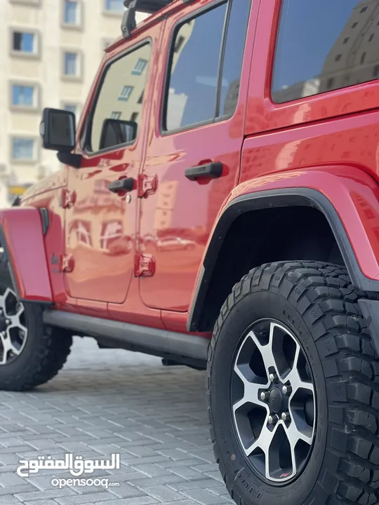 جيب رانجلر بحالة الوكالة  jeep wrangler like new