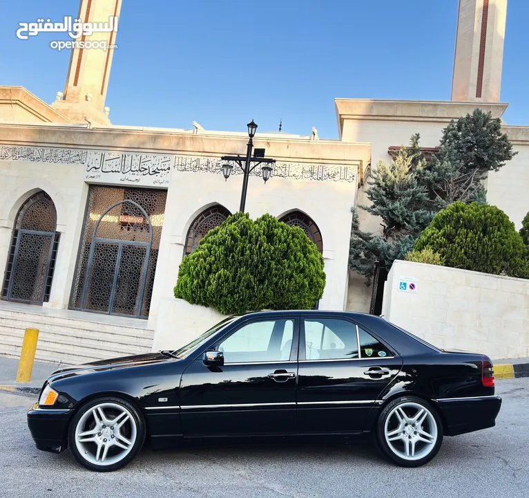 مرسيدس بنز C200 موديل 1998 بحاله الوكاله
