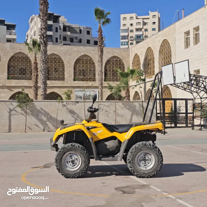 تركترون  بمبادير دفع رباعي  بنزين  2014 450cc