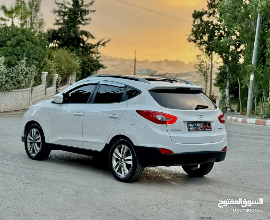 ‏ Hyundai TUSCAN 2014 • Limited Edition فل الفل مع بانورما ، عداد 88 الف اصلي فحص نخب طلاء الشركة