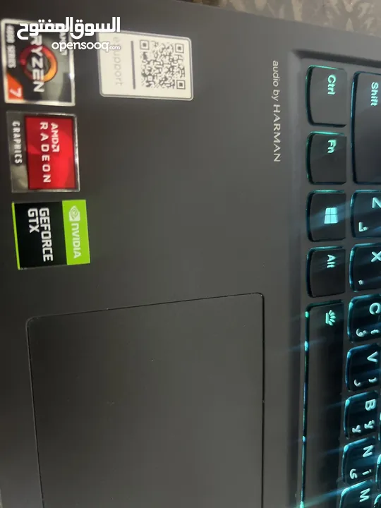 Laptop lenovo legion Rayzen7