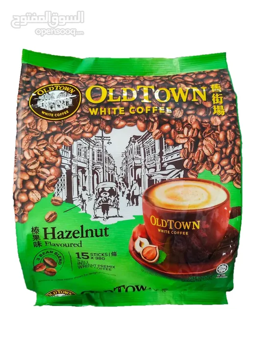 Old town coffee with hazelnuts