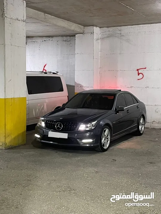 Mercedes c200 بويه شركة ب الورقه بحاله الوكاله فللللللللللل مسكررررر مع بانوراما