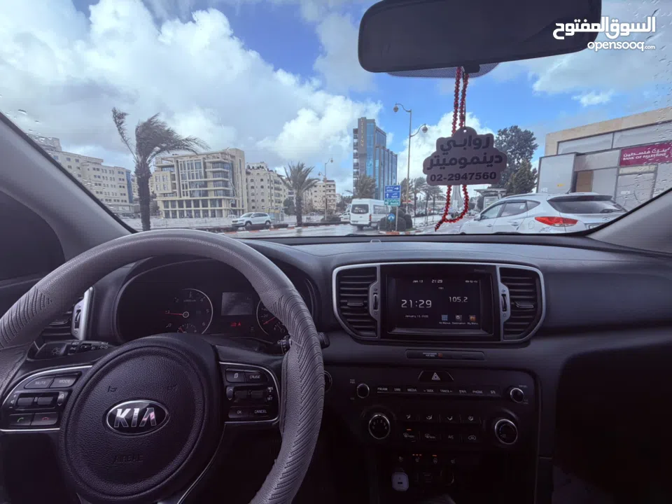 كيا سبورتاج 2017 جي تي لاين فل الفل دفع رباعي فحص ممتاز بسعررررررررر ممتاز