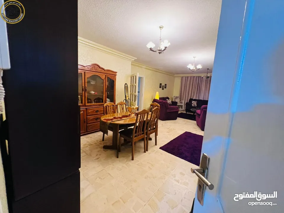 شقة استثمارية مفروشة للبيع في الدوار السابع قرب كوزمو طابق ثاني 121م بسعر مغري