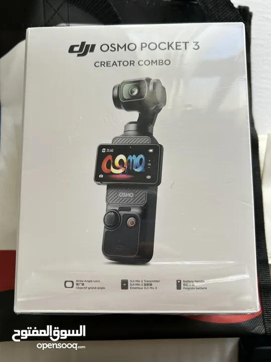 dji Osmo Pocket 3 (Combo) دي جي أي أوسمو بوكيت 3