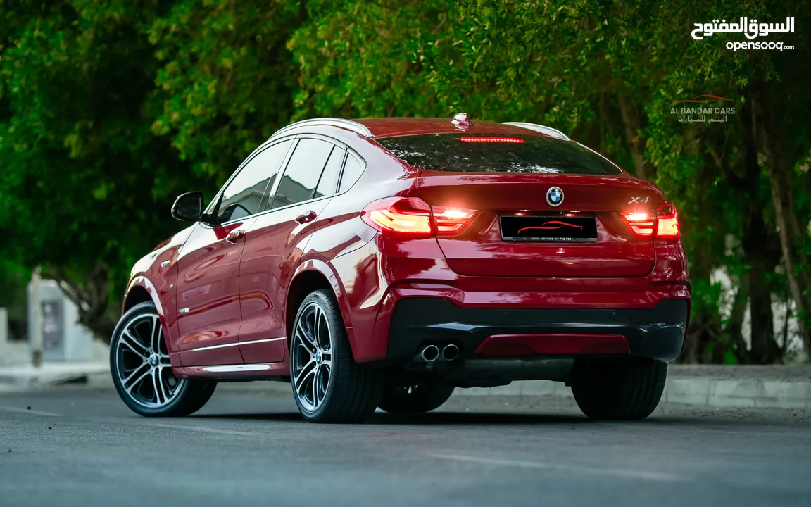 BMW X4 35i  EXCELLENT CONDITION RED 2015