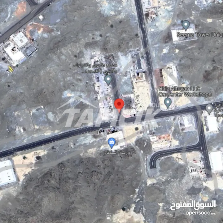 Industrial Land for Sale in Al Amerat REF 422YB
