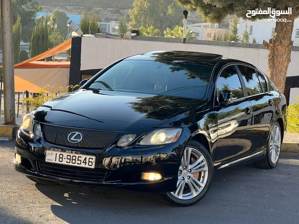 لكزس GS450 موديل 2007 فل كامل موصفات vip بحالة الوكاله بسعر مميز