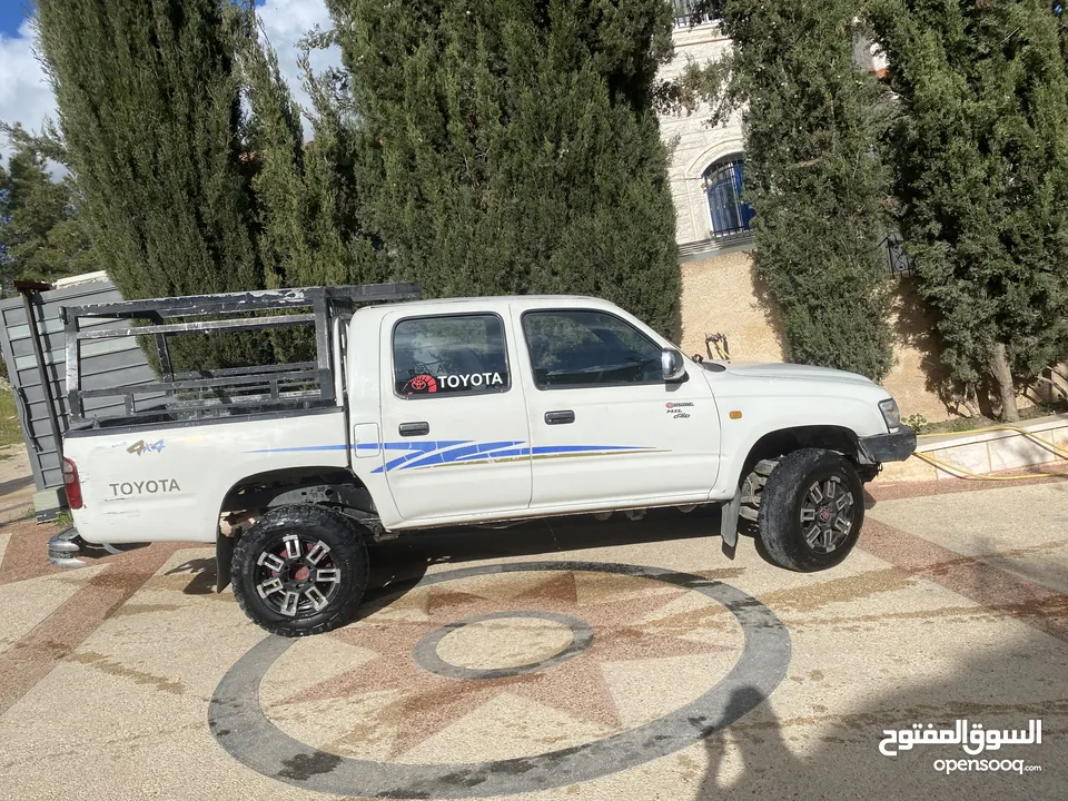 تيوتا 4/4خنفور متور      2500