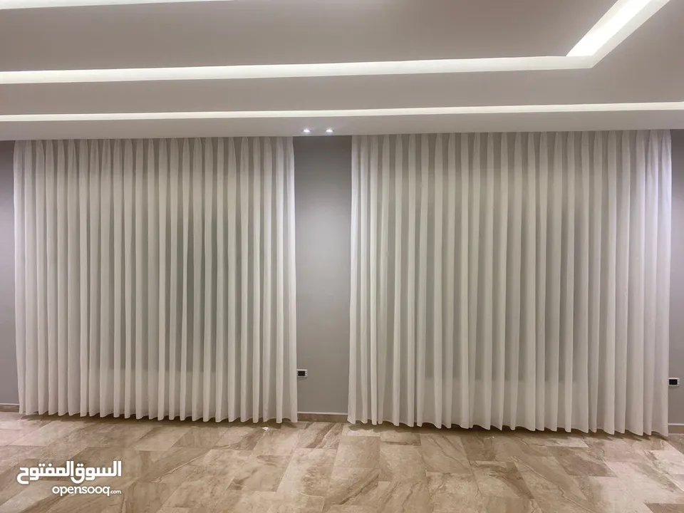 اجمل ستائر الشيفون التركي
