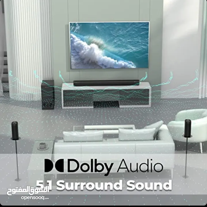 ساوند بار powerology -Dolby Audio (black)