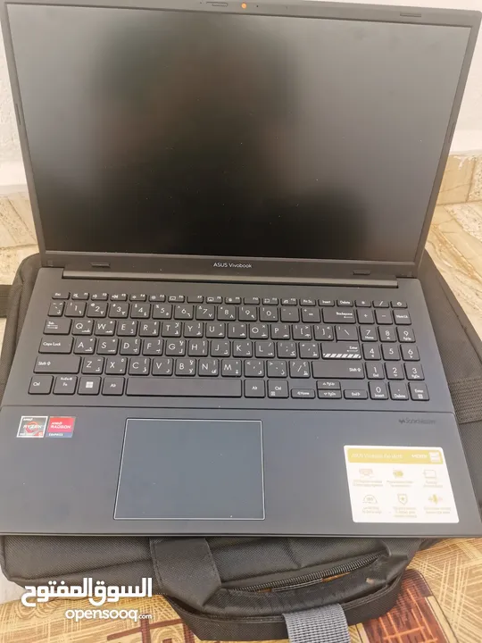 لابتوب ايسوس فيفوبوك جو 14/15 ASUS Vivobook Go معاه كرتون استعمال خفيف جهاز ممتاز ونظيف