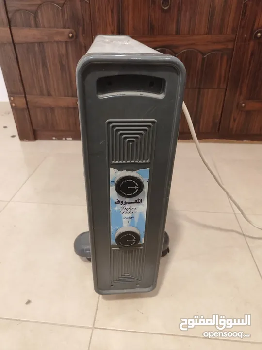 مدفأة كهربائية مستعملة
