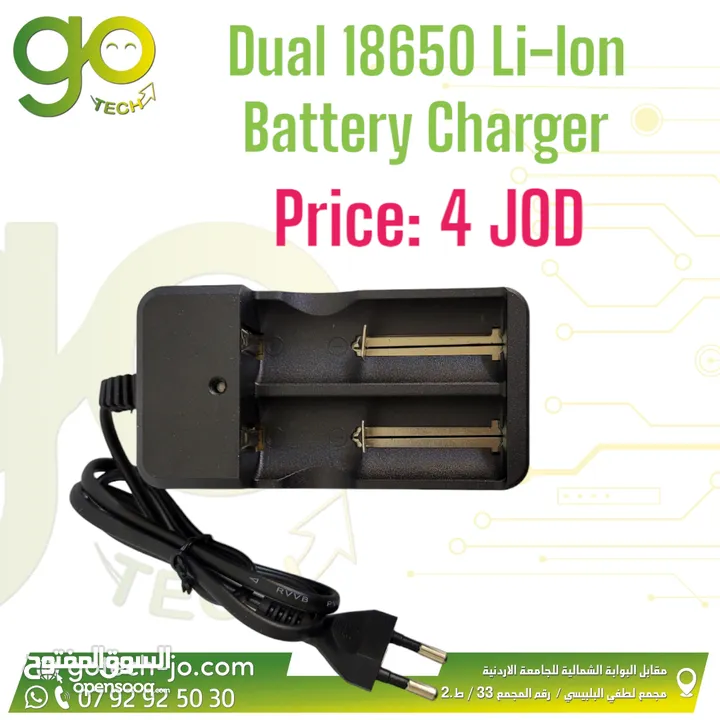 Li-Ion Batteries, Chargers and Holders