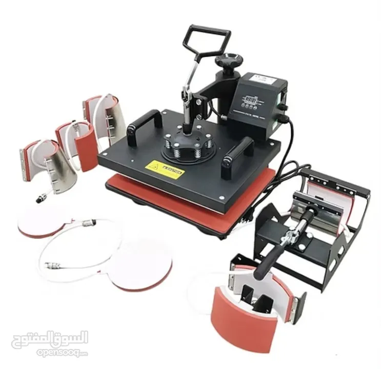 مكبس حراري متعدد الاستخدام 8 في 1