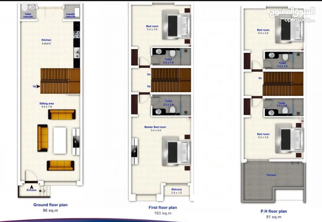 SEA FRONT TOWNHOUSE FOR RENT