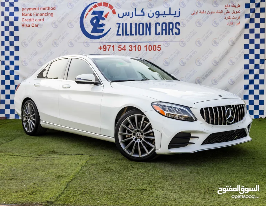 Mercedes-Benz C300 - 2020 - Perfect Condition - 1,666 AED/MONTHLY - 1 YEAR WARRANTY + Unlimited KM*