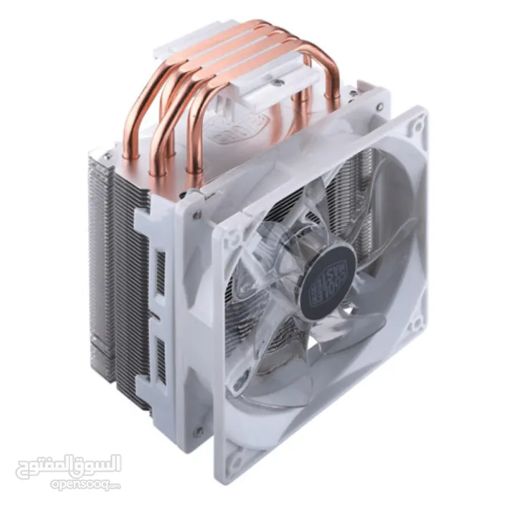 مبرد هوائي أصلي من كولر ماستر للمعالجات COOLER MASTER HYPER 212 WHITE EDITION INTEL LGA1700 - AMD