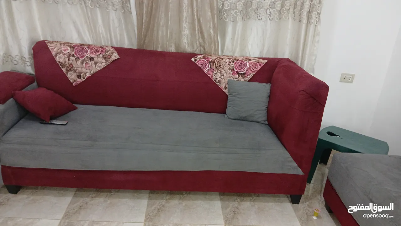 طقم كورنر تفصيل مش تجاري خشب ثقيل