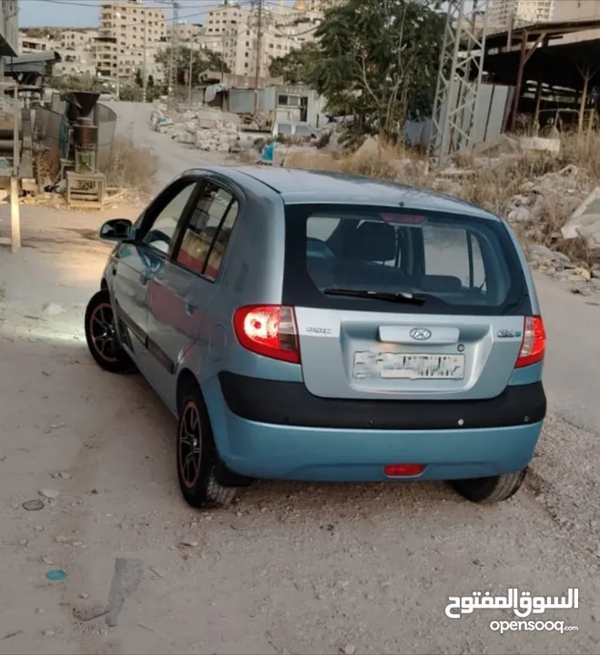 سيارة جيتز كليك 2008 نابلس
