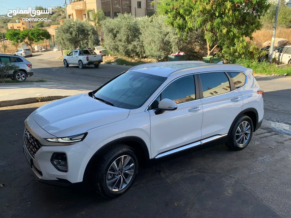 جيب هواندي سنتافي موديل 2020_ماتور 2000ديزل 7ركاب دهان شركة ولاغرام بوية بوضع الشركة مميزة من الاخر