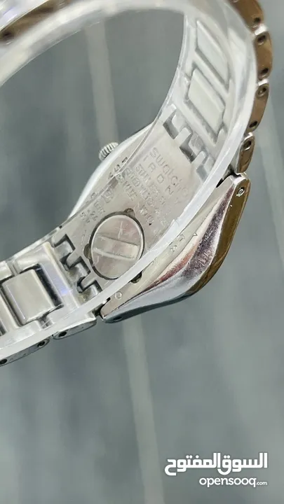 3 ساعات سواتش سويسري Swatch swiss الساعات بحالة الوكالة بدون علبة وكفالة شغالات 100‎%‎